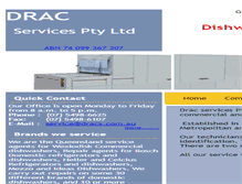 Tablet Screenshot of dracs.com.au